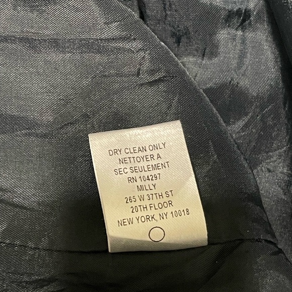 Milly of New York Black Mini Bow Dress - Picture 7 of 8